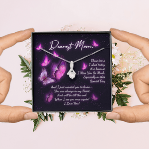 Dearest Mom I Miss You So Much - Necklace SO87