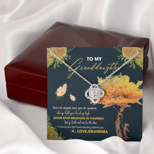 To My Granddaughter - Always Hold Your Head Up High - Necklace DR13