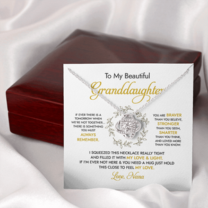 To my Beautiful Granddaughter - You Mean To Me - Necklace SO50v1.2