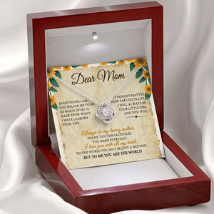 Dear Mom I Will Always Be Your Little Girl - Necklace SO28V