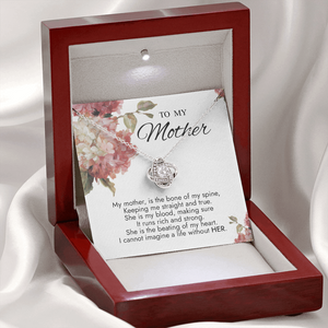 To My Mother I Cannot Imagine A Life Without YOU Necklace SO80