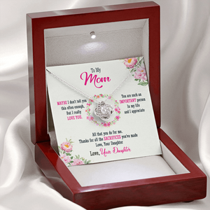 To My Mom - Thanks For All Your Sacrifices - Necklace SO39T