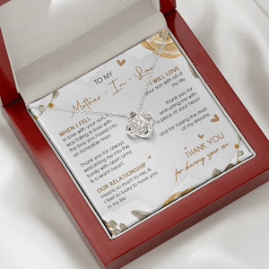 To My Mother In Law Thank You For Sharing Your Son Necklace SO23T