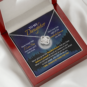 To My Daughter - Believe In Yourself As I Believe In You - Necklace SO77V