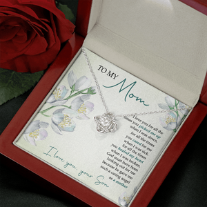 To My Mom - You're My Caring Angel - Necklace SO53V