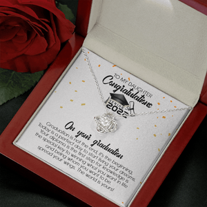 To My Daughter - Congratulation On Your Graduation - Necklace SO107T
