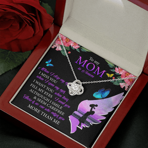 To My Mom In Heaven - I Miss You - Necklace SO91T