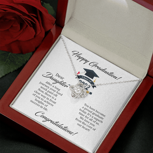 To My Daughter - Happy Your Graduation - Necklace SO110T