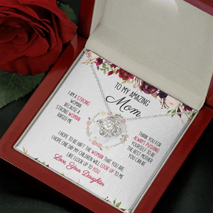 To My Amazing Mom - You're The Best Mom Ever - Necklace SO51V