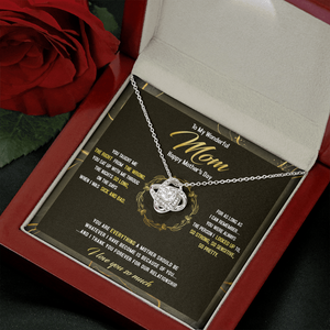 To The Best Mom - Happy Mother's Day The Person I Looked Up To - Necklace SO41Tv2