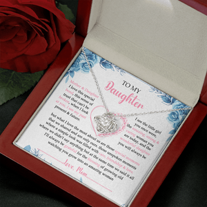 To My Daughter You Are My Wonderful Woman - Necklace SO43V
