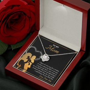 To My Mom - I Love You Forever And Always - Necklace SO119V
