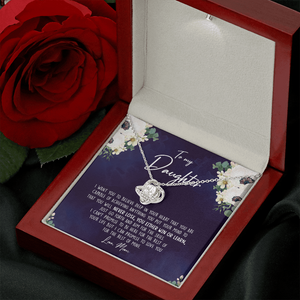 To My Daughter - You Either Win Or Learn -Necklace SO68