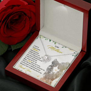 To My Mother - You Mean The World To Me - Necklace SO56T