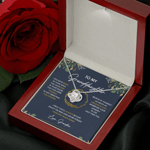 To My Granddaughter Never Forget Your Way Back Home - Necklace SO33V