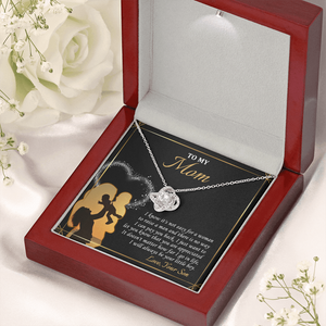 To My Mom - I Love You Forever And Always - Necklace SO119V