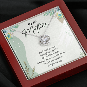 To My Mom You're The Sun Shine To Light My Day - Necklace SO20V