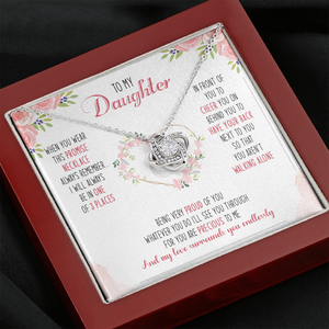 To My Daughter You Are Precious To Me - Necklace SO42V
