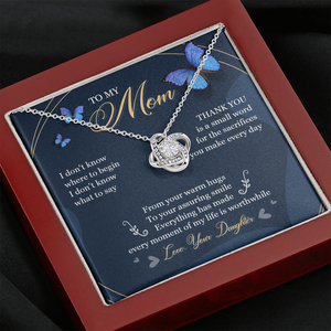 To My Mom - Thank You For All Your Sacrifices - Necklace SO07T