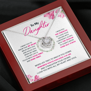 To My Daughter - My Heart Walks With You - Necklace SO64T