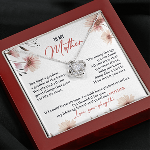 To My Mother - I Am Thankful For You - Necklace SO116T