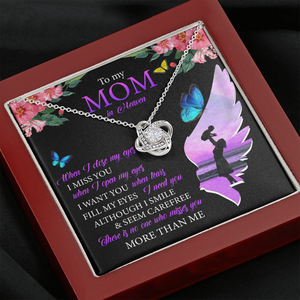 To My Mom In Heaven - I Miss You - Necklace SO91T