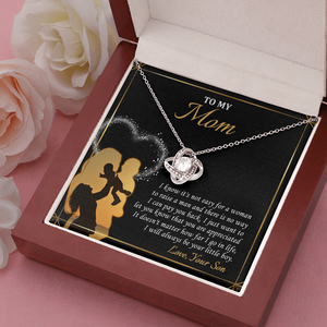 To My Mom - I Love You Forever And Always - Necklace SO119V