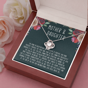Mother's Day Gift - The Bond Between Mother And Daughter Is Forever - Necklace SO16T