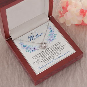 To My Mom - Thank You So Much For Everything You Are - Necklace SO71T