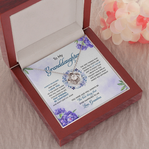 To My Granddaughter You Were And Will Always Be The Best Thing - Necklace SO92