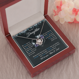 To Our Daughter We Love You Mom & Dad - Necklace SO47T