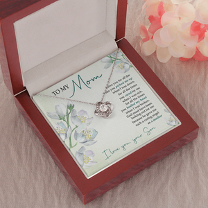 To My Mom - You're My Caring Angel - Necklace SO53V