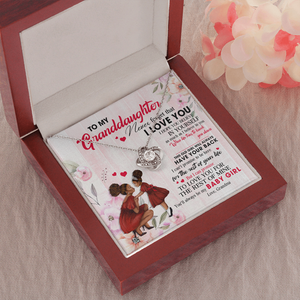 To My Granddaughter - You Will Always Be My Baby Girl - Necklace DR09