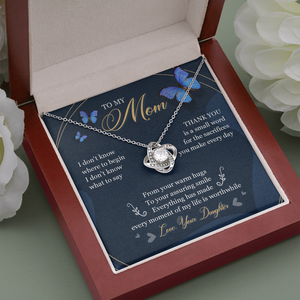 To My Mom - Thank You For All Your Sacrifices - Necklace SO07T
