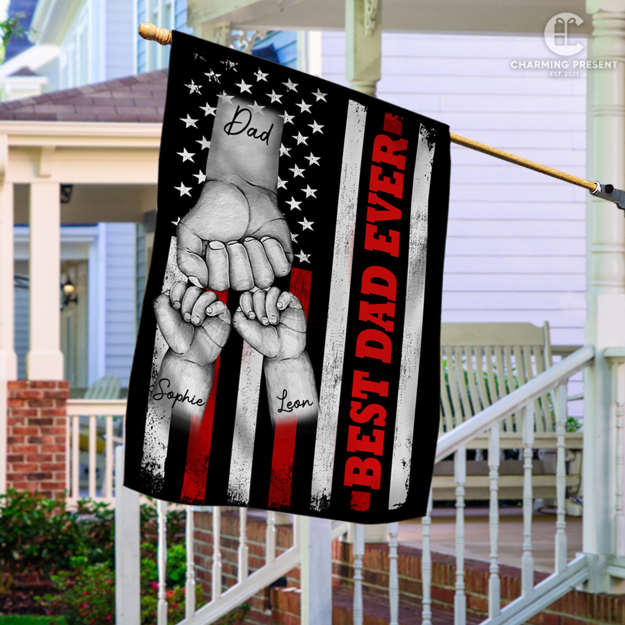 Celebrate Father's Day with Custom Flags: A Thoughtful Gift Idea for Dad - Charming Present