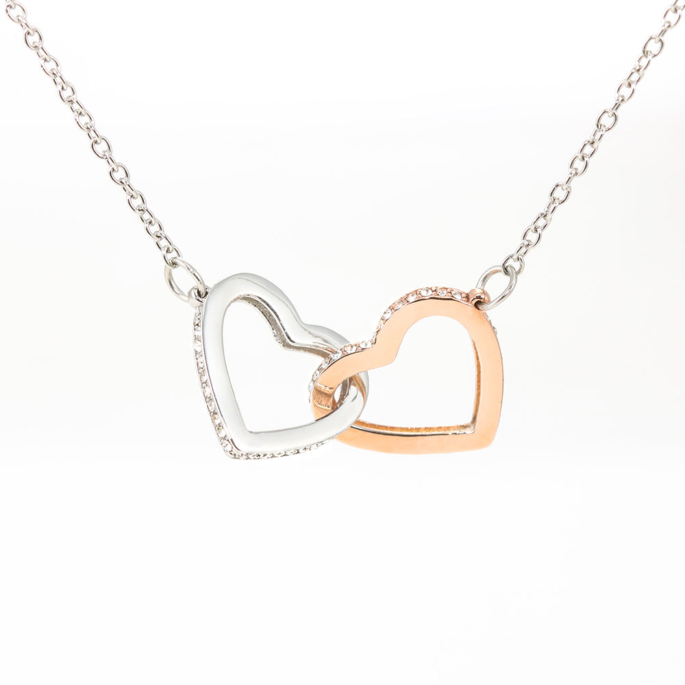 INTERLOCKING HEART NECKLACE