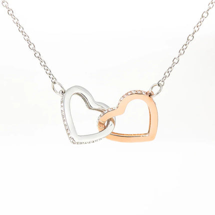 INTERLOCKING HEART NECKLACE - Charming Present