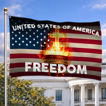 SP-01 Freedom Flag Religious Freedom Christian Celebrations