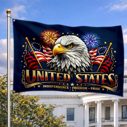 SP-01 Patriotic Outdoor Flag Independence Freedom Pride National Day of Prayer