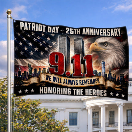 SP-01 Honoring the Heroes Patriot Day 9/11 Remembrance Flag