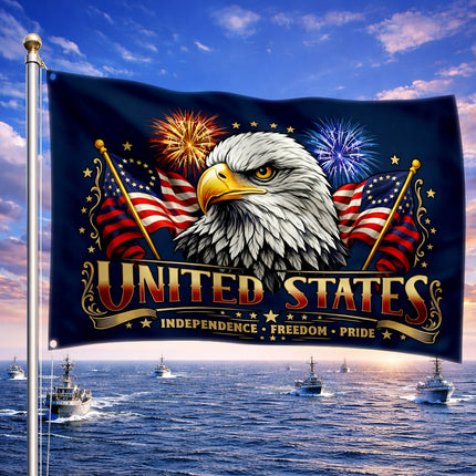 SP-01 Patriotic Outdoor Flag Independence Freedom Pride National Day of Prayer