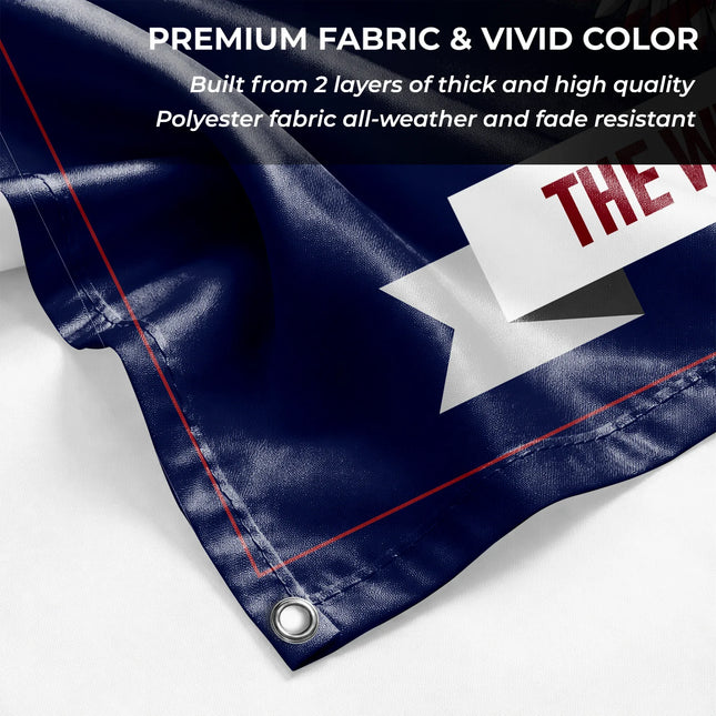 Personalized 250 Years of Freedom Patriotic Eagle House Flag HOF23 - Charming Present