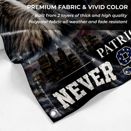 SP-01 Never Forget 9/11 Patriot Day Memorial Flag National Remembrance