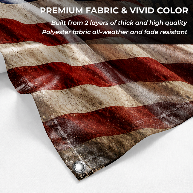 Patriot Day 25th Anniversary United We Stand Heroes Grommet Flag