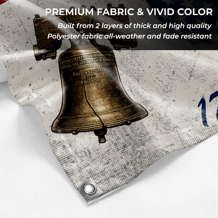 SP-01 National Pride We the People 1776–2026 American Grommet Flag