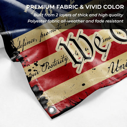 We The People Patriotic American Flag 250 Years Anniversary HOF1 - Charming Present