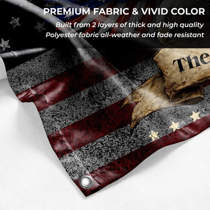 Personalized 250 Years of Freedom Patriotic Eagle Flag HOF7 - Charming Present