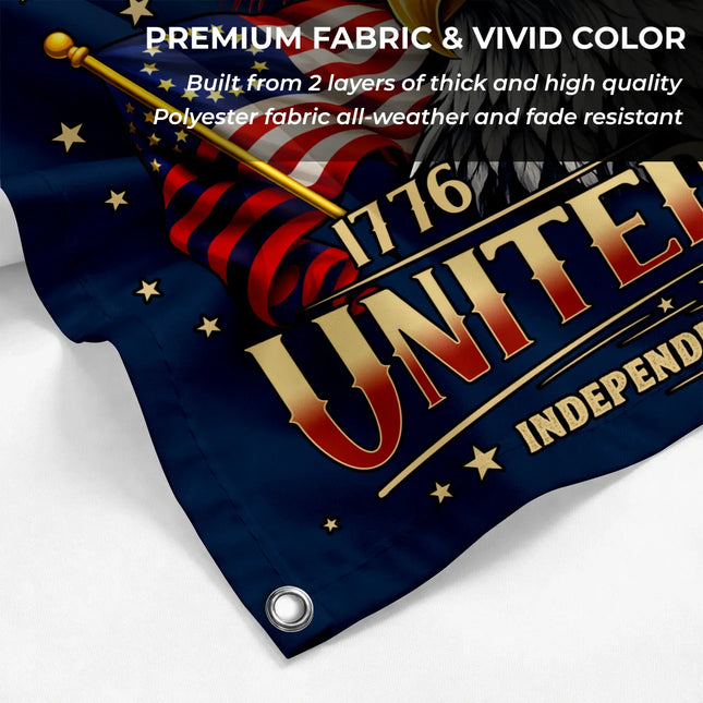 United States 250th Anniversary Eagle & Fireworks House Flag