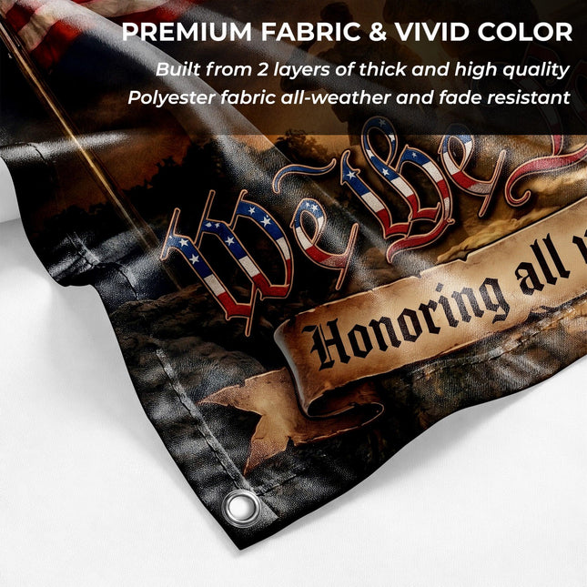 US Veteran 250 Years of Faith America 250 House Flag