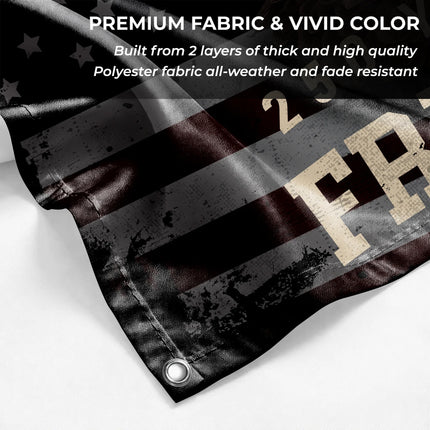 250 Years of Freedom Bald Eagle Patriotic House Flag America 250 HOF9 - Charming Present